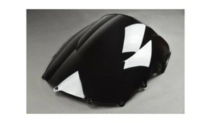Schwarz Windschild / Windschutzscheibe KAWASAKI ZZR 600 ZZR600 ZX600E 1994-2003 - Picture 1 of 2
