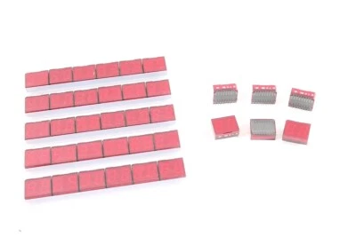 2 x Lichtschacht Siebensegment Anzeige WF VQE 13 A T9 rot - Bild 1 von 4