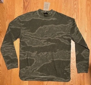 NEW YEEZY SEASON 3 MOTO CREW SWEAT SWEATSHIRT KW3M105-100 CPN 9 CAMO MEN SIZE XS - Picture 1 of 5