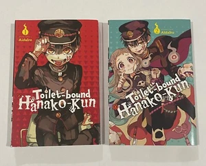 Toilette rilegata Hanako Kun manga volumi 1-2 inglese lotto di 2 libri - Foto 1 di 11
