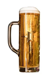 Personalised Pint Freedom Brewery Tankard Lager Glass in Gift Box, Engraved - Picture 1 of 2