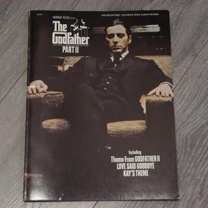 Godfather II Songbook Sheet Music Movie Score Photos 1974 Coppola Pacino - Picture 1 of 13
