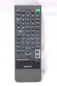 SONY RM-S270 audio system remote control genuine - Imagen 1 de 4