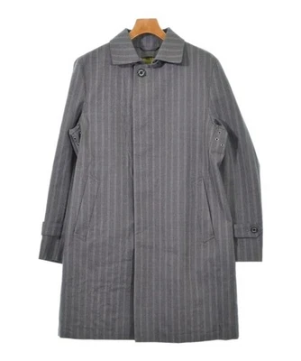 Abrigos MACKINTOSH FILOSOPHY Balmacaan gris x blanco (patrón de rayas) 200625092017 Foto 1 de 4