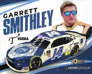 Tarjeta postal NASCAR XFINITY 2025 Garrett Smithley "T3 Vodka" #14 - Imagen 1 de 1