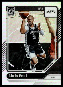 2024-25 Donruss Optic Silver Prizm Chris Paul San Antonio Spurs #134 - Picture 1 of 2