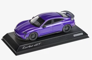 Paquete Weissach 2024 púrpura Norev WAP0201030STSE 1/43 Porsche Taycan Turbo (J1.2) - Imagen 1 de 6
