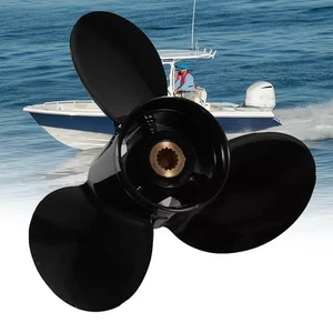 Aluminum 13 1/4x17 Outboard Boat Propeller fit SUZUKI Engine 50-140HP 15Tooth,RH - Bild 1 von 7