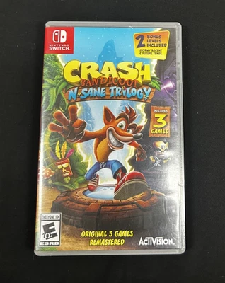 Crash Bandicoot N. Sane Trilogy - Nintendo Switch Foto 1 de 4