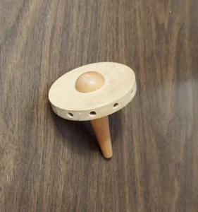 Deutsche Weihnachtspyramide Windmühle Ersatznabe mit 12 Löchern Vintage - Bild 1 von 4