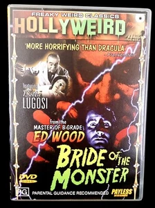DVD Hollyweird Classics: Bride of the Monster - Dirigida por Ed Wood - Región 4 - Imagen 1 de 3