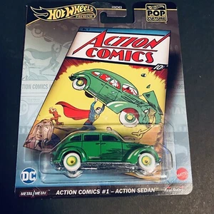 Hot Wheels Retro Action Comics #1 Action Sedan Superman POP Culture 2024 - Picture 1 of 3