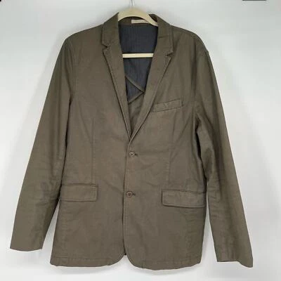 Ben Sherman Pure Cotton Sport Coat Blazer Men's Size XL Brown Single-Breasted - Image 1 of 4