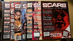 Lot of 7 SCARS Magazines Including Issues 1-3 – 2007/2008 Perfect Condition - Picture 1 of 10