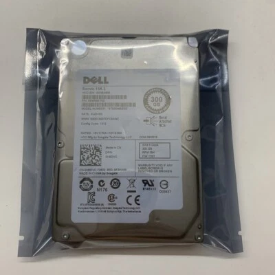 Dell 15K HDD 6Gbps SAS 300 GB Internal 15000 RPM 2.5 " ST9300653SS Hard Drive