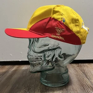 Vintage Atlanta 1996 Spain España Flag Country Embroidered Olympic Snapback Hat - Picture 1 of 7