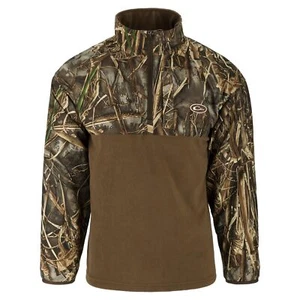 Drake Waterfowl Men's MST Quarter 1/4 Zip Refuge Eqwader Waterproof Windproof... - Picture 1 of 6