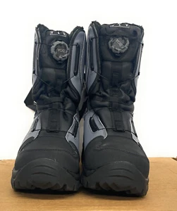 Fly Racing Marker BOA Motorcycle Boots Shoes, Black/Grey, Size 10, 361-96610 - Picture 1 of 6