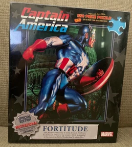 CAPTAIN AMERICA MARVEL SPECIAL EDITION 550 PUZZLE FORTITUDE  *NEW* - Picture 1 of 1