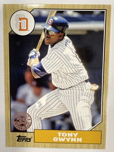  2022 Topps Series 1 Tony Gwynn 1987 35th Anniversary #T87-57 Padres