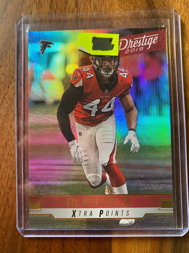 A73,142 - 2019 Prestige Xtra Points Gold #145 Vic Beasley Jr./50 - Image 1 of 1