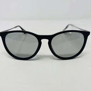 Xuhal Unisex Round Sunglasses for Women & Men Retro 80s Frame in Black Tinted - Picture 1 of 5