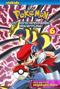 POKEMON Diamond & Pearl ADVENTURES #6 - Manga Graphic Novel Book, 2008 - Picture 1 of 2