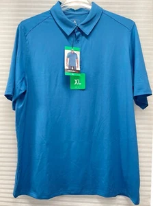 Camisa polo de punto suave elástica cómoda para hombre Gerry UPF 40 | azul | talla XL | nueva con etiquetas - Imagen 1 de 13