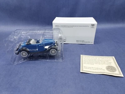 1/32 Scale Blue 1934 Ford V-8 Deluxe Roadster Diecast Model SS-T5390 Open Box - Image 1 of 4