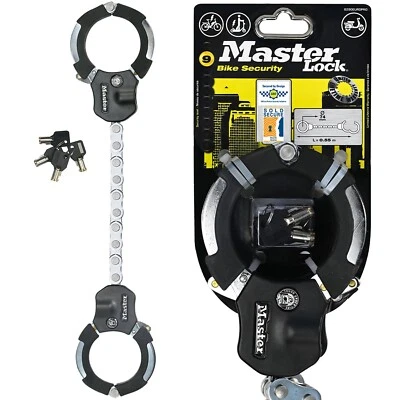 MASTER LOCK Police Approved Bike Lock and E-Scooter Lock, Hardened Laminated ... - Image 1 of 4