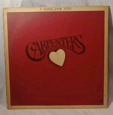 THE CARPENTERS: A Song For You [1972] SP-3511 - 12" Vinyl Record LP - Image 1 of 3