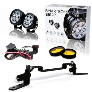 Focos LED 120W + Soporte F 750 GS F 850 GS + Cableado bloqueable 12000LUMEN - Imagen 1 de 24