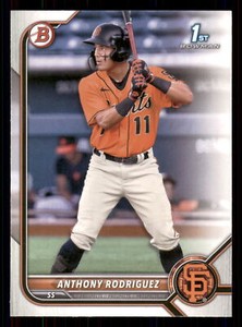 2022 Bowman Anthony Rodriguez #BP-26 FBC San Francisco Giants