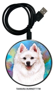 Zoomies Phone and Device Charger - American Eskimo - Picture 1 of 1