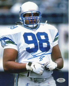 SAM ADAMS Signed Autographed Auto 8x10 Photo Picture Seattle Seahawks PSA/DNA - Picture 1 of 1