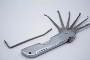 Folding Multi-Pick Set - 6 tools, color variations - Picture 1 of 11