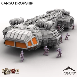 Dropship de carga - Mesa de Wargaming gótica Grimdark - Imagen 1 de 10