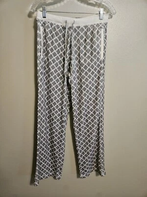 Nautica Women’s Fleece Drawstring Lounge Pajama Pants Gray Size S - Image 1 of 4
