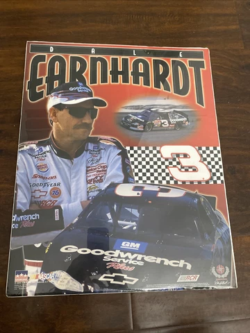 Vintage Dale Earnhardt Sr NASCAR Racing STARLINE Poster #3 Intimidator 20X16 Cover