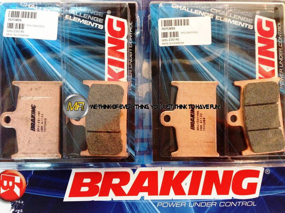 PARA TRIUMPH DAYTONA 1200 1992 92 PASTILLAS FRENO DELANTERAS SINTERIZADAS FRENADO Foto 1 de 1