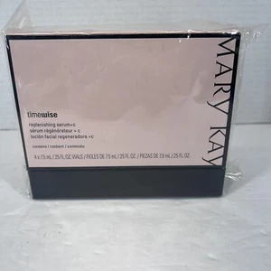 Mary Kay Timewise Replenishing Serum + C NEW IN BOX SET 4 vials RARE - Picture 1 of 5