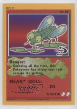 2000 Pukey-Mon Scratch 'n Sniff Booger #W82 d8k