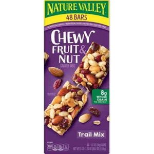 Nature Valley Chewy Fruit and Nut Trail Mix Bars 1.2 oz. 48 Bags/Pack (GEM19696) - Picture 1 of 8