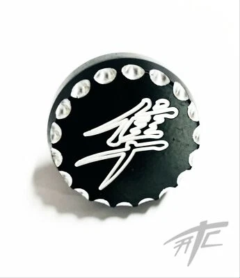 HAYABUSA BLACK CONTRAST DIAMOND CUT KANJI YOKE PLUG 2018 SUZUKI HAYABUSA - Image 1 of 4