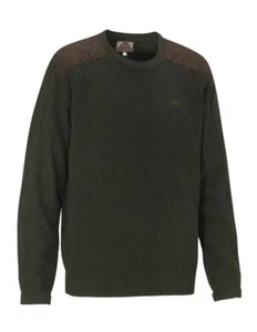 SWEDTEAM Pullover DEREK - Schurwolle mit Lederbesätzen - Bild 1 von 1