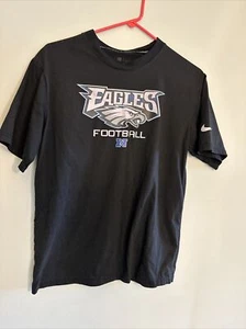 Camisa Nike mediana de fútbol americano negro de la NFL de los Philadelphia Eagles - Imagen 1 de 5