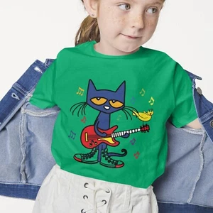 Pete the Cat Kids shirt, Kids Birthday Shirt Gift, Birthday Party Supplies - Picture 1 of 19