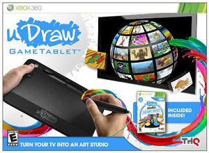 uDraw Game Tablet with uDraw Studio Instant Artist Xbox 360 NEW SEALED