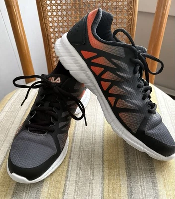 Fila Womens Black Multi-Color Sneakers Size 9 Medium   G/Vgu   Free Shipping ! - Image 1 of 4