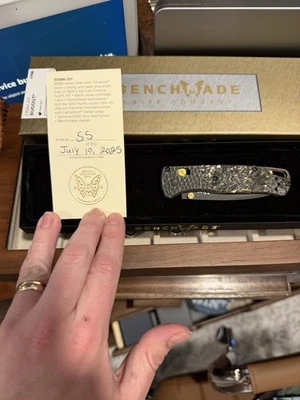 Benchmade 535BK-251 Gold Class Bugout #55 of 250 Limited Edition   - Image 1 of 4